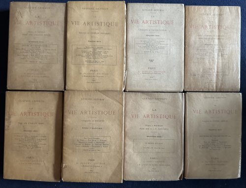 La Vie Artistique complete series. 8 Vols.